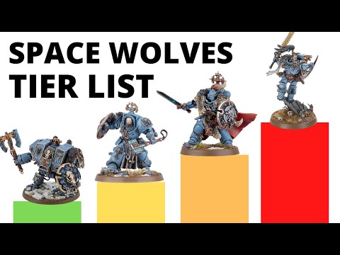 Codex Space Wolves Tier List in Warhammer 40K 10th Edition - Strongest + Weakest Units?