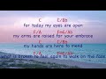 John Legend - Someday (MR, Inst, Karaoke) Lyrics + Chord Video [C key]