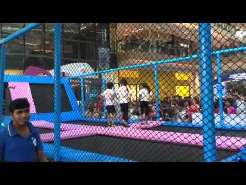 West gate trampoline performance (Short Sect)