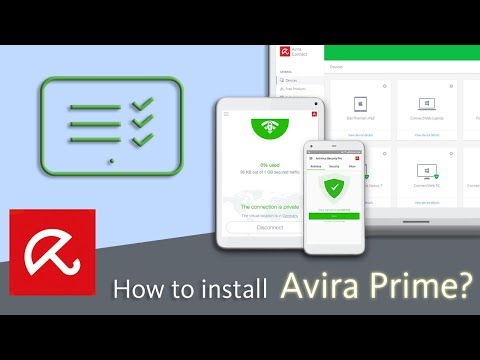 How to install Avira Prime?
