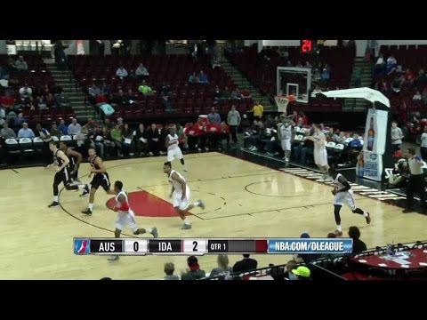 Spurs' Kyle Anderson posts 27 points, 13 rebounds, 4 blocks vs. the Stampede, 1/27/2015