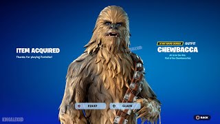 How To Get Chewbacca Bundle NOW FREE In Fortnite! (Unlock LEGO Chewbacca Style)