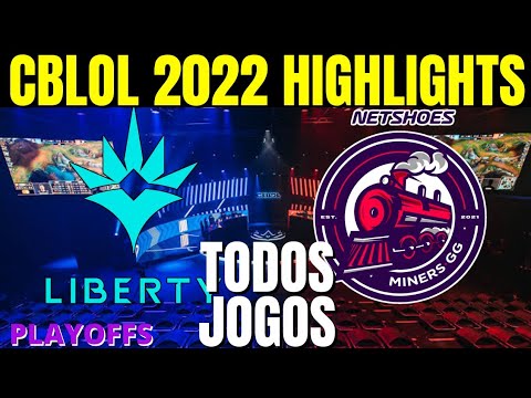 LBR x NMG HIGHLIGHTS TODOS JOGOS CBLOL Playoffs 2022 Liberty x Miners | CBLOL MELHORES MOMENTOS