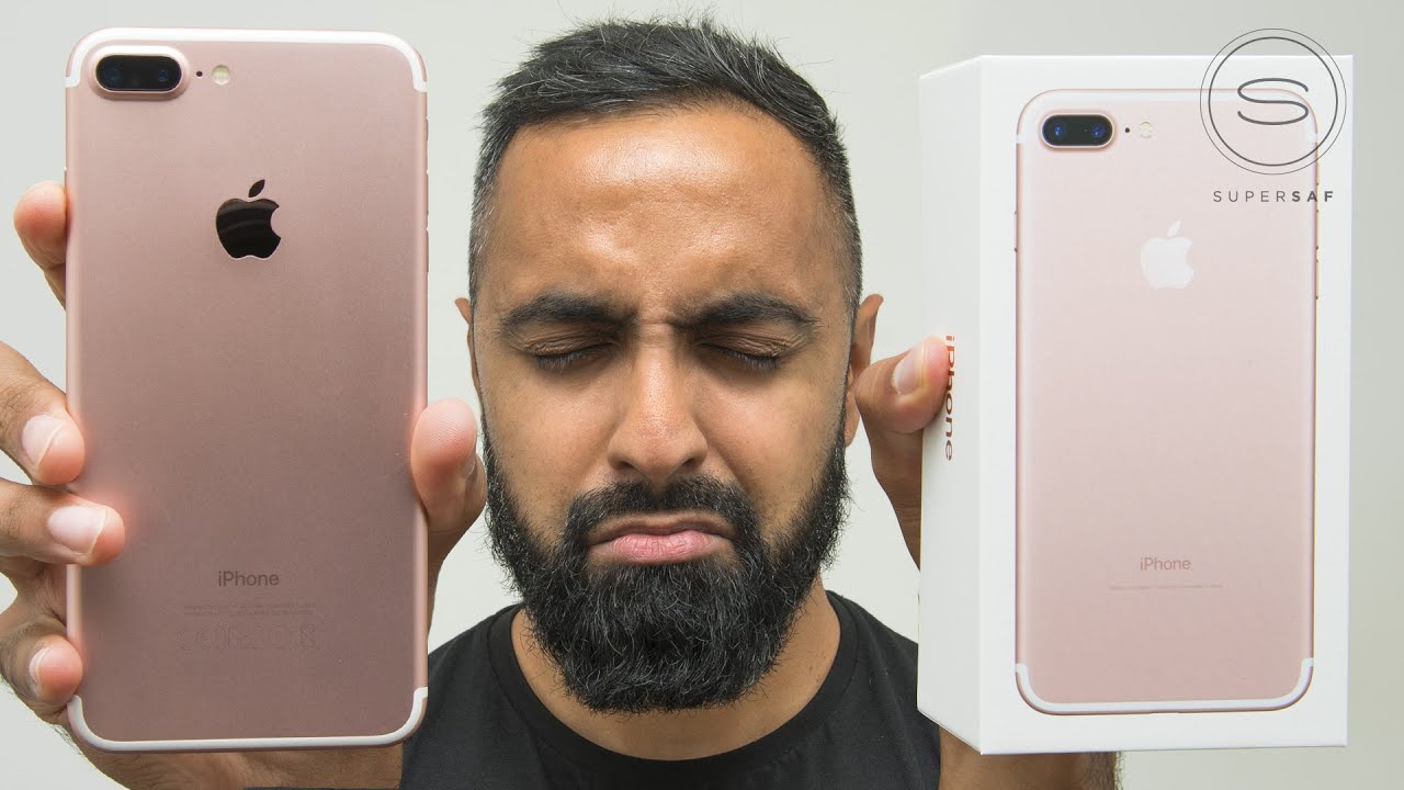 iPhone 7 Plus ROSE GOLD Unboxing