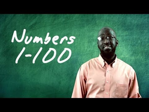 Mr. Omar's Classroom ft. "the KGs" - "Numbers 1-100"
