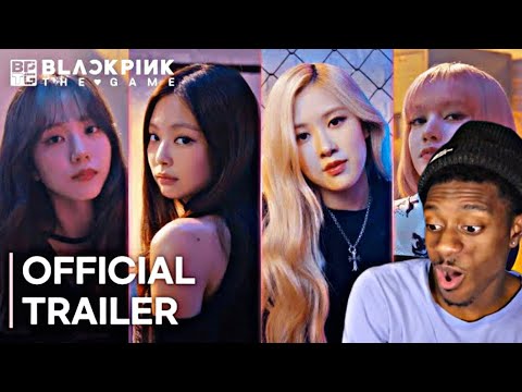 BLACKPINK THE GAME OFFICIAL TRAILER VIDEO (REACTION) 😱😱🫶🏽😳