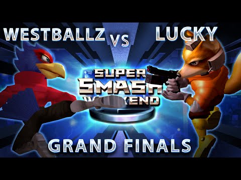 SSW - Westballz (Falco) Vs. Lucky (Fox) SSBM Grand Finals - Melee