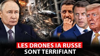 La nouvelle arme russe qui inquiète l'occident, sérieusement, des drones 100% IA.