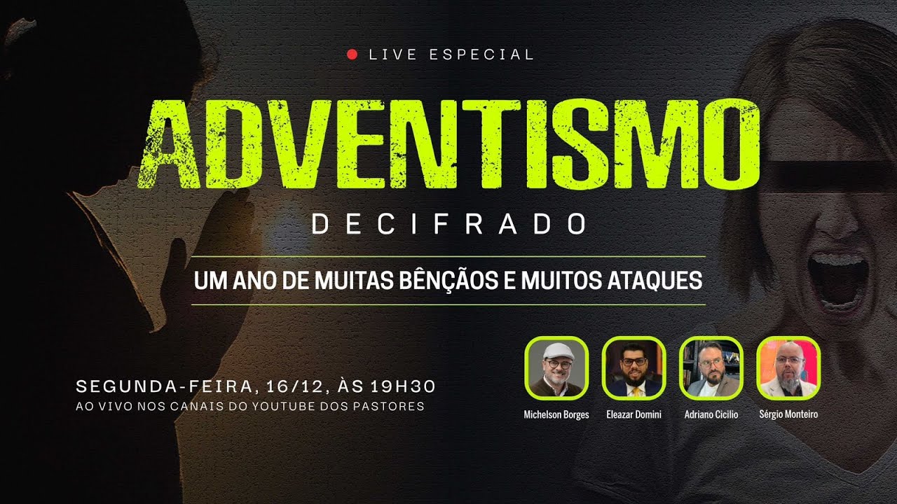 ADVENTISMO DECIFRADO: Um ano de muitas bençãos e muitos ataques