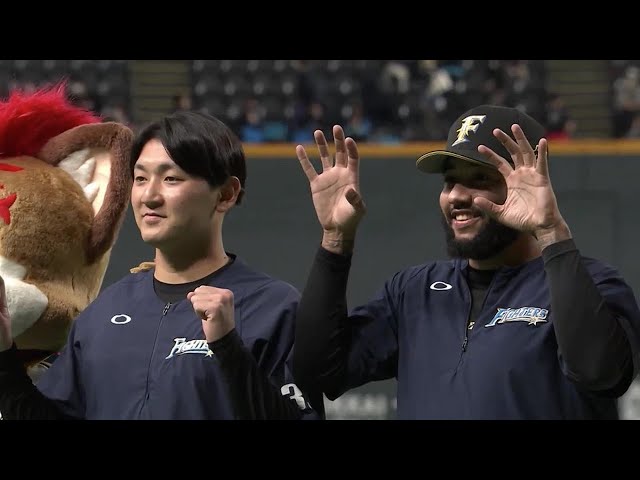 ファイターズ・立野和明投手・R.ロドリゲス選手ヒーローインタビュー 10月8日 北海道日本ハムファイターズ 対 千葉ロッテマリーンズ