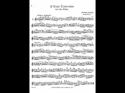 E.Köhler op.33 studio n.3 - G. Barone, flauto