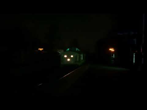 Colas 37175 powers through Darwen with 3Q32 Carlisle - Longsight test train, 15/04/22