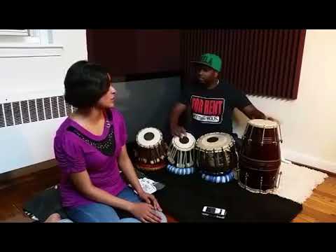 Jomy Georgetabla player with Darshana Menon mere dholna