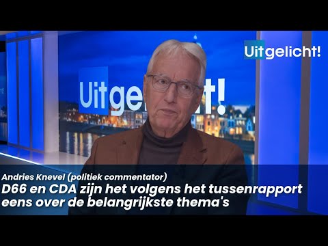 Featured! December 3, 2025 - Andries Knevel on the interim report from D66 and CDA
