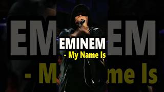 Eminem - My Name Is #eminem #mynameis #hiphop #musicshorts