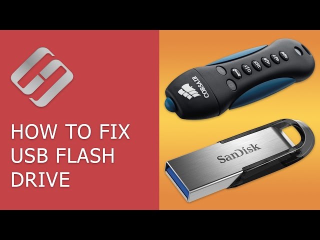 How to Fix a Flash Drive for a Computer, TV or Car Audio