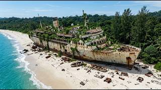 Abandoned Cruise Ship → $50,000,000 Private Island Resort (Full Transformation)