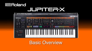 Video thumbnail for Roland JUPITER-X - Basic Overview by Product Support