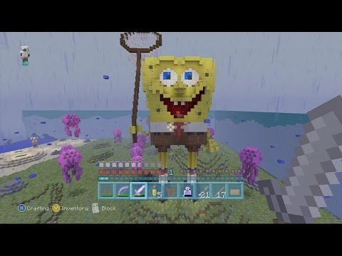 Minecraft Xbox: NEW Bikini Bottom Hunger Games