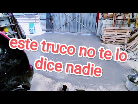 HOW TO RENEW OLD FLOOR IN AN HOUR, WITH CEMENT AND A BROOM...!