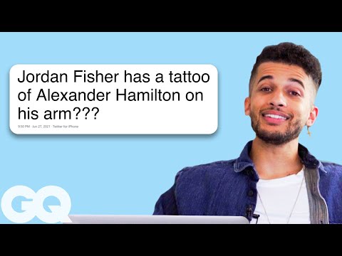 Jordan Fisher Replies to Fans on the Internet | Actually Me | GQ