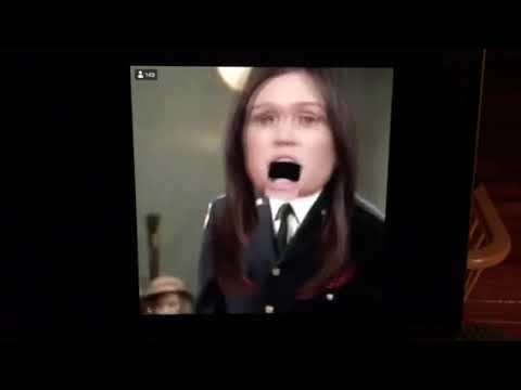 Trump and Acosta in people’s court.