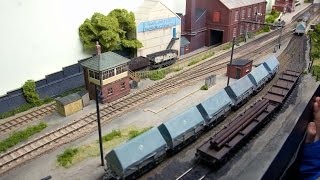 preview picture of video 'Oldshaw - EM Gauge DCC Sound Layout 28/02/2015'