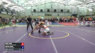 80 Round of 128 - Daniel Lewis (Missouri Wrestling Foundation) vs. Kieffer Taylor (Wolverine WC)