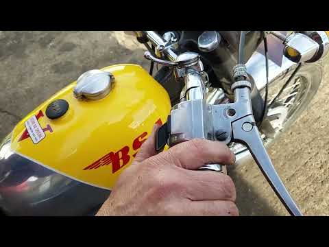 1969 BSA B44 Victor Special 441cc at Andy Tiernans #08341BSA