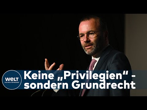 WELT INTERVIEW: Weber - "Jeder, der sich impfen lässt, sollte seine Freiheiten zurückbekommen"