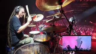 Federico Paulovich Drum Cam - PURANIA - Destrage Farewell Show | Milan 20-10-2024