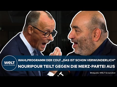 Video Thumbnail: SCHOLZ STELLT VERTRAUENSFRAGE: CDU-Wahlprogramm? Nouripour teilt gegen Friedrich Merz' Partei aus