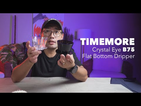 Timemore Crystal Eye B75 Flat Bottom Dripper