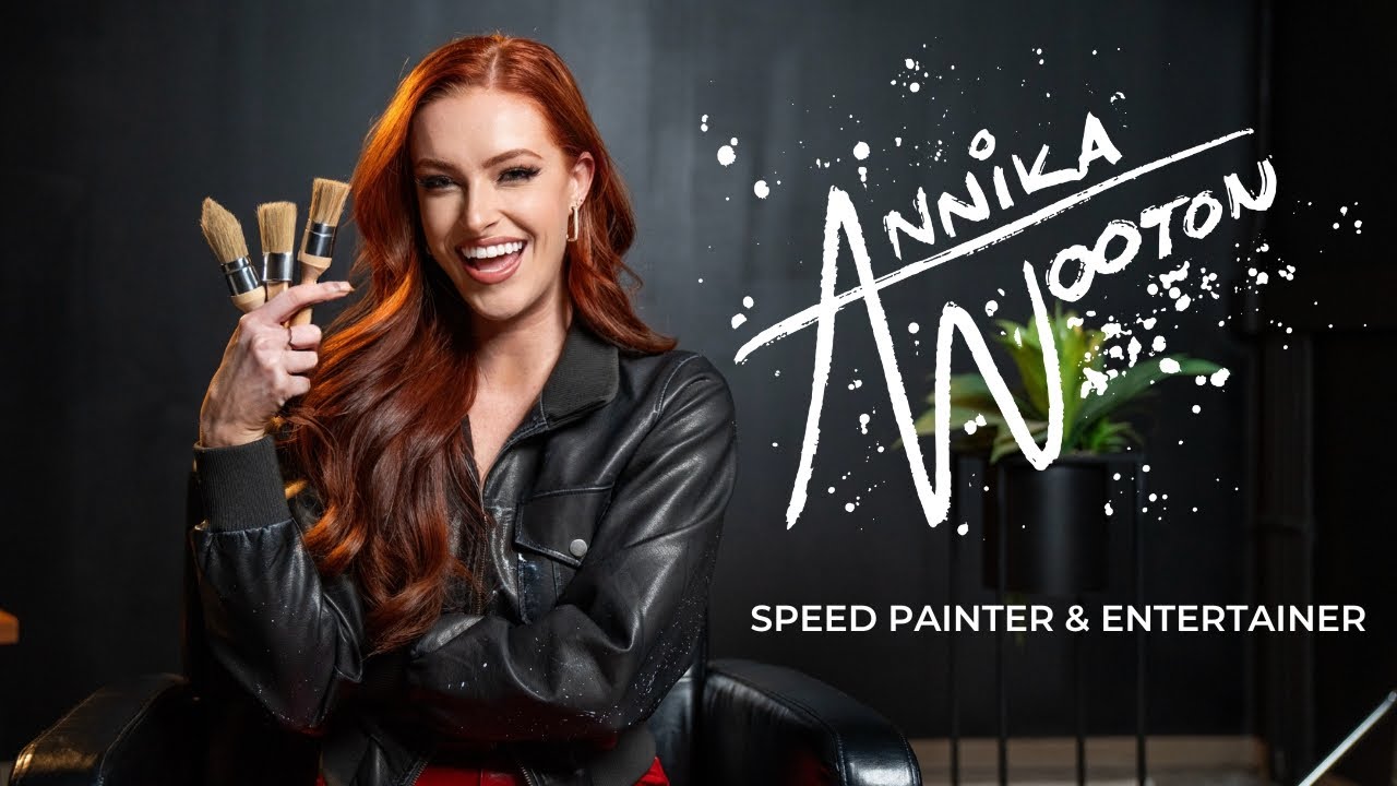 Promotional video thumbnail 1 for Annika Wooton | Live Speed Painter