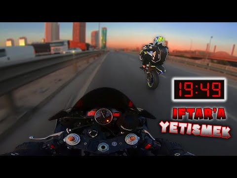 R6 ile YASAKTA İFTARA YETİŞMEK! | MOTOVLOG #99