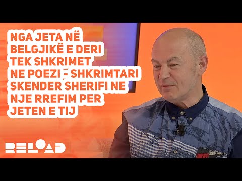 Nga jeta në Belgjikë e deri tek shkrimet ne poezi - Shkrimtari Skender Sherifi
