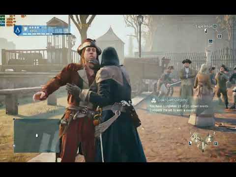 Assassin's Creed  Unity guards fighting