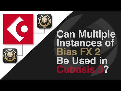 Can 2 instances of Bias FX 2 be used in Cubasis 3?