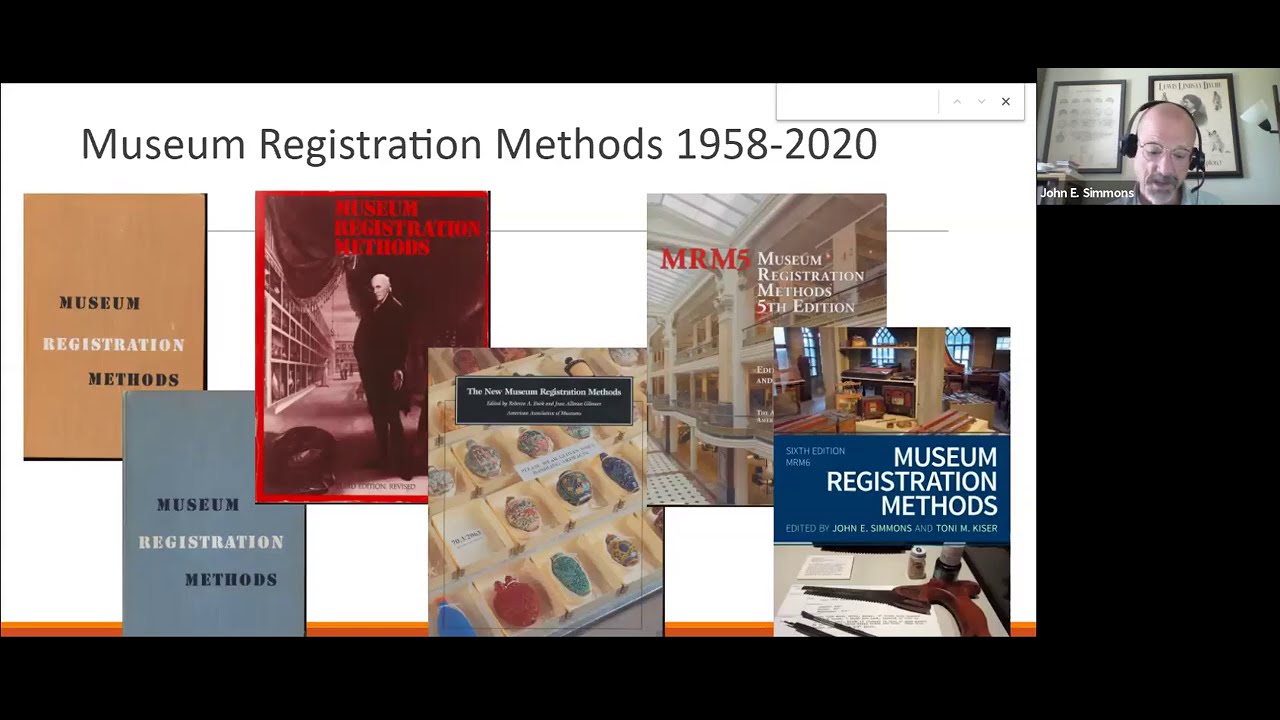 Introduction to Museum Registration Methods, 6th Edition Webinar