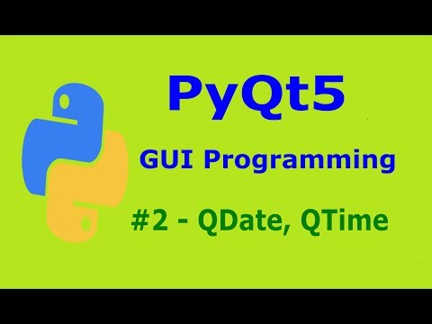 3 Pyqt5 Converting Local Time To Utc Time Python Gui Programming