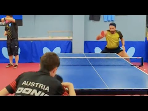 Butterfly Training Tips with Daniel Gonzalez - Backhand, Middle, Backhand, Forehand