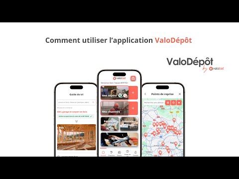 Vidéo YouTube du produit Dépôt de déchets de chantier ValoDépôt