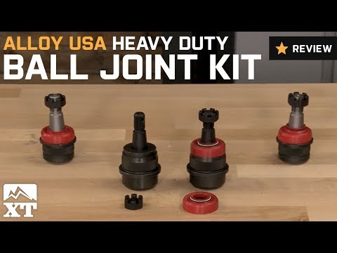 Jeep Wrangler Alloy USA Heavy Duty Ball Joint Kit (2007-2017 JK) Review
