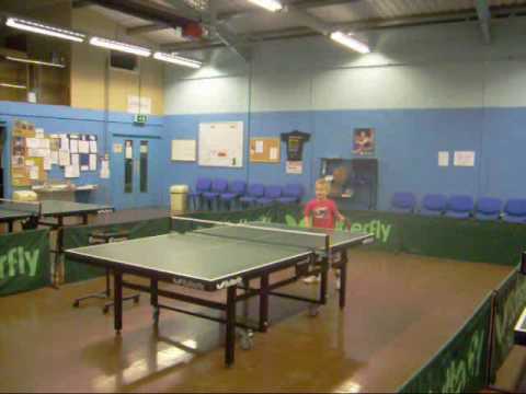 Fred 20 - Fred's Summer Table Tennis Video 2010 - 7 (and a bit) years old