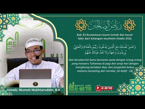 Bab 32 Keutamaan kaum lemah dan kaum fakir dari kalangan muslimin | Hadis 1