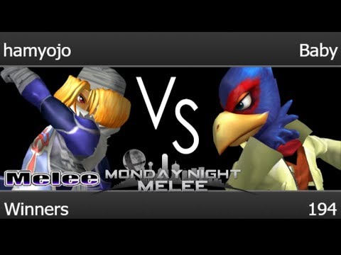 MNM 194 - FX | hamyojo (Sheik) vs Baby (Falco) Winners - Melee