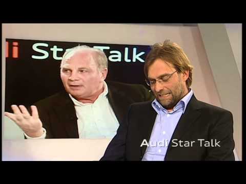 Schwarz-gelbes Meister-Nashorn / Jürgen Klopp im Audi Star Talk DO21.de-SPECIAL