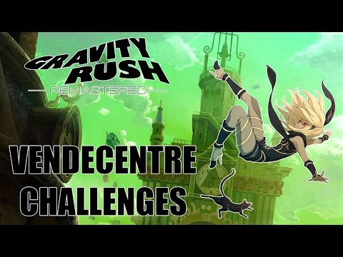 Gravity Rush Remastered - All Vendecentre Challenges Gold Medals (All That Glitters Trophy)