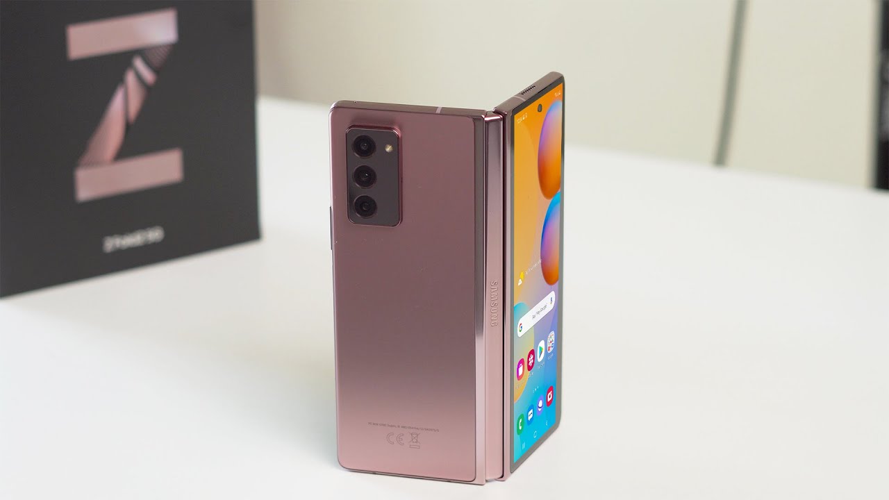 Samsung Galaxy Z Fold 2 5G Mystic Bronze Unboxing | Galaxy Buds Live Giveaway