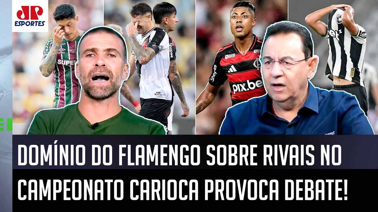 "ISSO É UMA LOUCURA! É ASSUSTADOR! Gente, o Flamengo PODE SER o..." OLHA esse DEBATE!